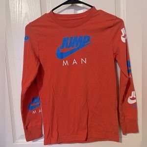 Jordan long sleeve T shirt size medium 10-12